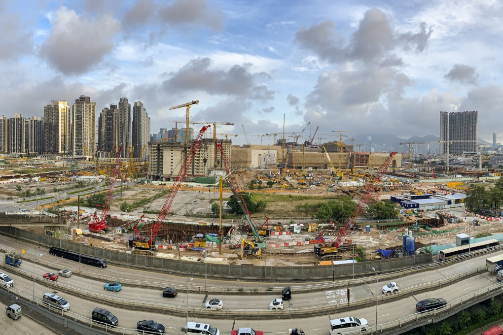 A view of Kai Tak area 2A, Sites 4, 5(B) and 10, taken on September 29, 2022. CK Asset will pay HK$8.7 billion for the land, the lowest price for a parcel of land in the area in eight years. Photo: Dickson Lee