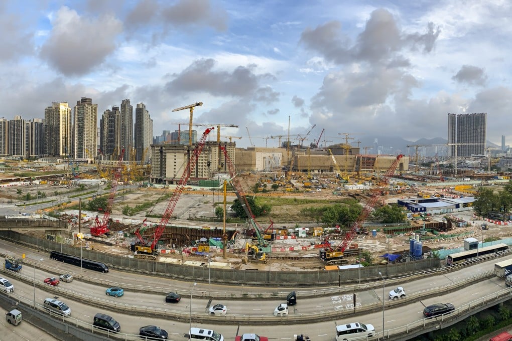 A view of Kai Tak area 2A, Sites 4, 5(B) and 10, taken on September 29, 2022. CK Asset will pay HK$8.7 billion for the land, the lowest price for a parcel of land in the area in eight years. Photo: Dickson Lee