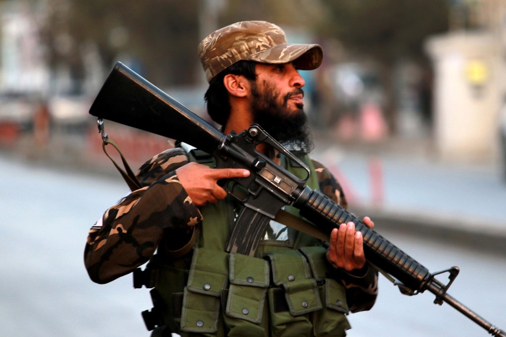 A Taliban fighter in Kabul, Afghanistan. File photo: EPA-EFE