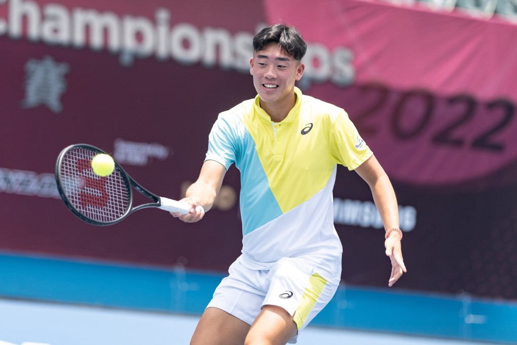 Hong Kong tennis star Coleman Wong is back competing on home turf. Photo: HKTA