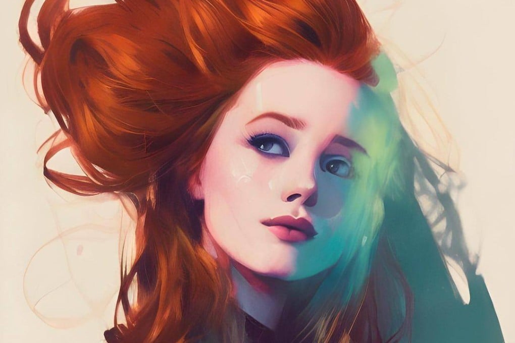 This promotional image from the makers of Lensa shows an image of a woman created in the app using AI. Image: Lensa via Instagram