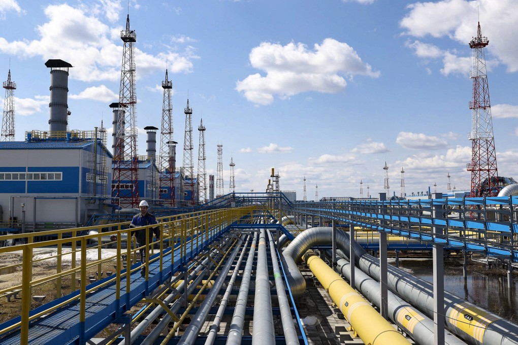 This gas-treatment facility in eastern Russia is a resource base for the Power of Siberia pipeline that sends natural gas to China. Photo: TNS