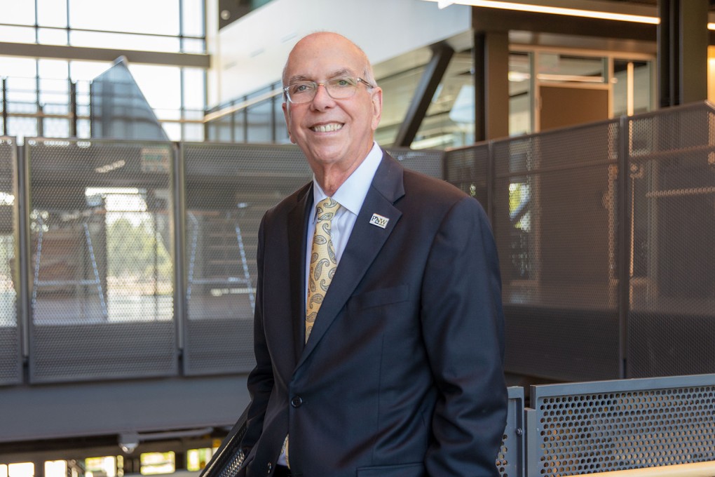 Chancellor Thomas Keon: ‘I made a comment that was offensive and insensitive’. Photo: Purdue University Northwest