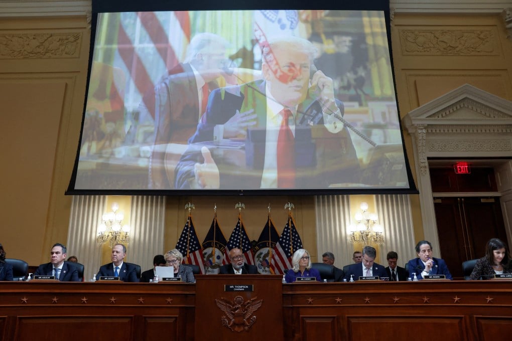 The members of the US House Select Committee who investigated the January 6, 2021 attack on the US Capitol. Photo: Reuters
