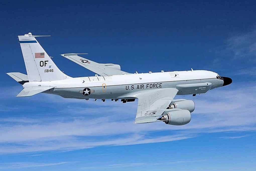 SCSPI says its data on US close-in reconnaissance activities near China might be only part of the picture because not all aircraft have their transponders turned on. Photo: US Air Force