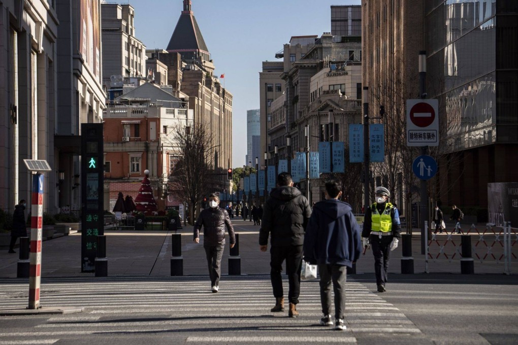 China’s retail sales fell by 5.9 per cent last month compared to a year earlier. Photo: Bloomberg
