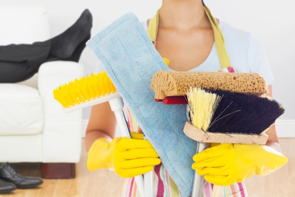 Researchers say data gathered during the pandemic throws up two important questions: why women continue to take on most housework and why men believe it to be more equally shared than it is. Photo: Shutterstock