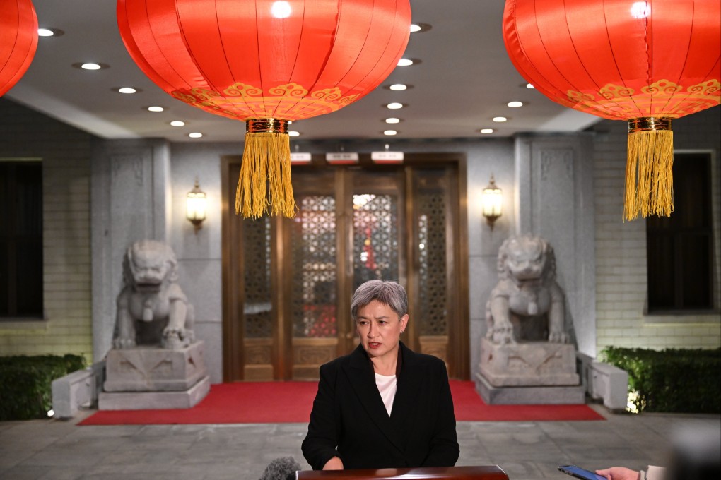 Australian Foreign Minister Penny Wong speaks during a press conference after meeting Chinese Foreign Minister Wang Yi at Diaoyutai State Guesthouse in Beijing on December 21. Amid regional tensions, governments must not lose perspective on international relations and repeat mistakes like World War I. Photo: EPA-EFE
