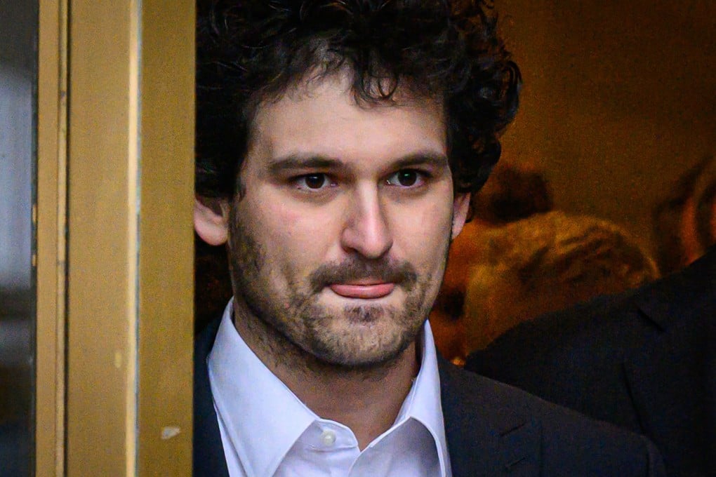 FTX founder Sam Bankman-Fried leaves the courthouse in New York on Thurday. Photo: TNS