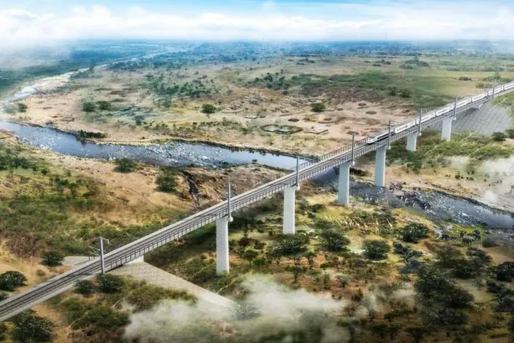 Phase 5 of Tanzania’s Standard Gauge Railway links Mwanza and the southern town of Isaka, 341km away. Photo: Twitter