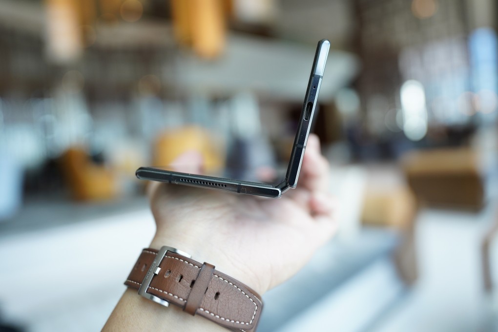 The Xiaomi Mix Fold 2 phone is less bulky than previous foldable phones, just 5.4 millimetres when folded out, and costs no more than a typical smartphone. It was one of several tech products that saw incremental improvement in 2022. Photo: Ben Sin