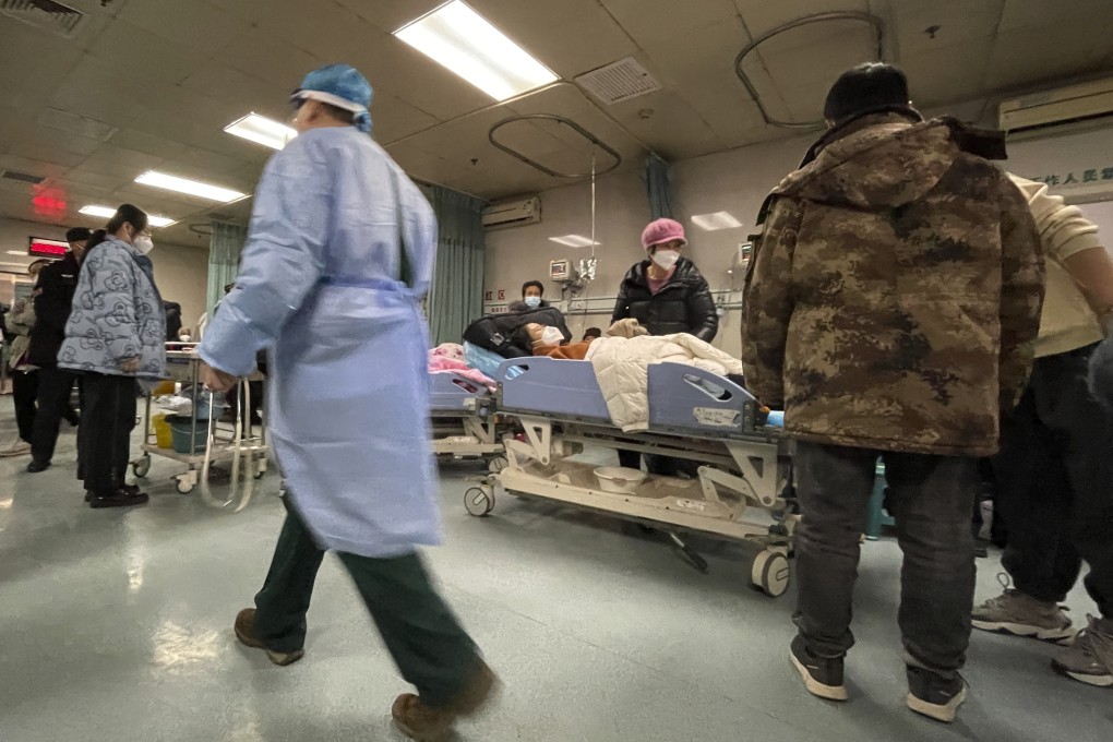 There is a big gap between the official Covid numbers and the lived experience of people in China. Photo: AP
