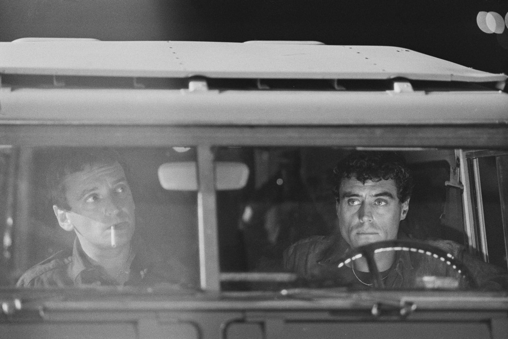 English actors Stephen Greif, left, and Ian McShane in a scene from the British film The Great Riviera Bank Robbery. Greif died on December 23 at the age of 78. Photo: Evening Standard / Hulton Archive / Getty Images / TNS