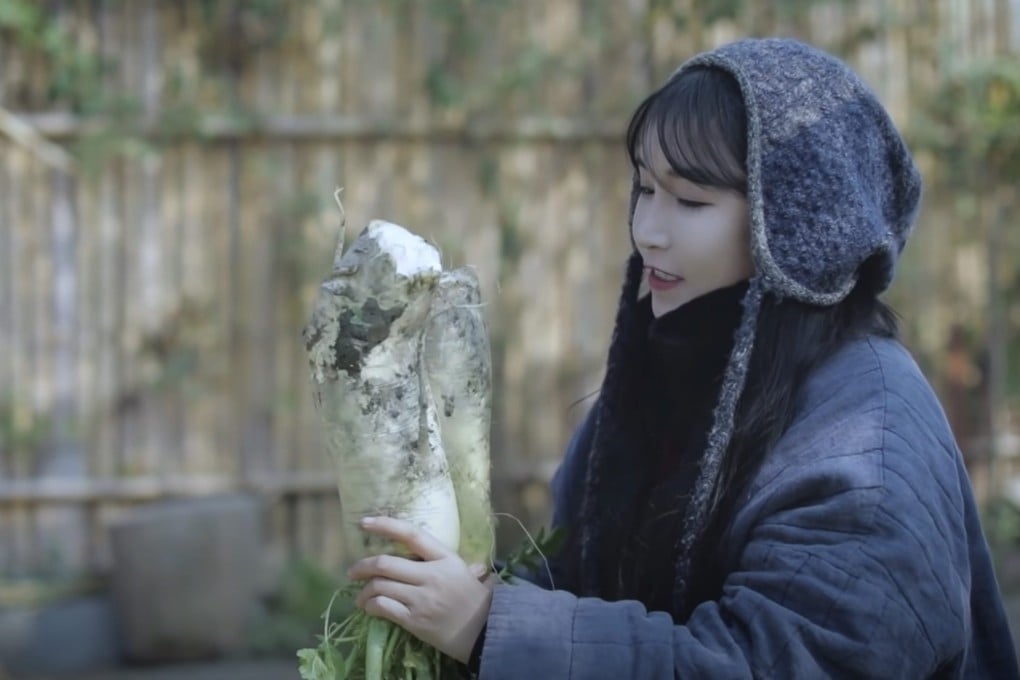 Li Ziqi, Chinese internet celebrity famous for her food-making videos. Photo: YouTube/LiZiqi