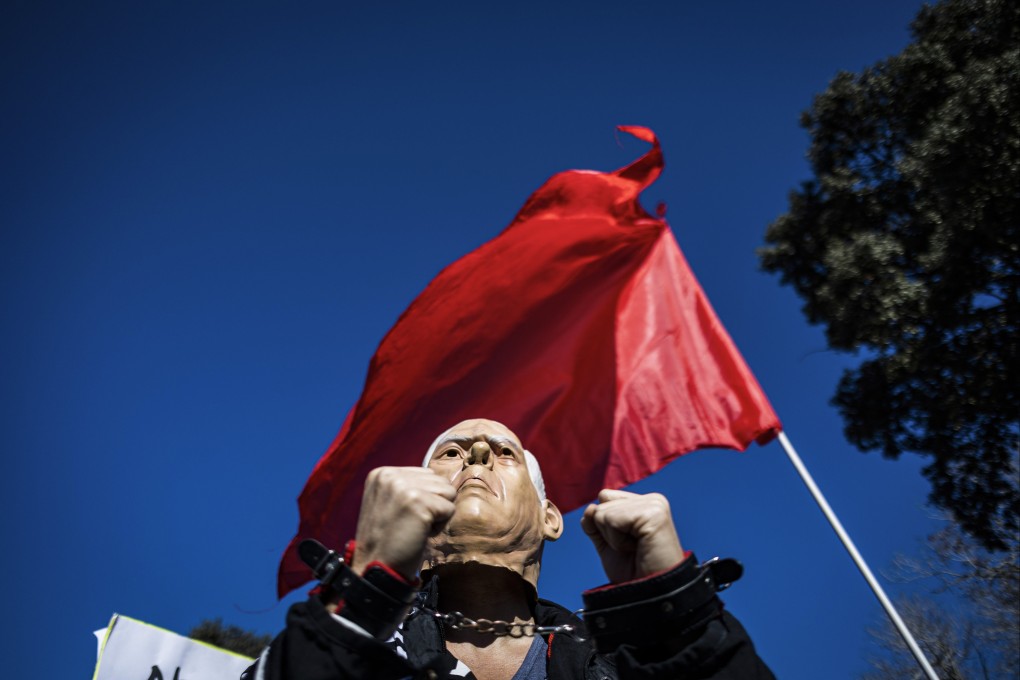 Israelis protest as Benjamin Netanyahu is sworn-in. His is the most right-wing government Israel has ever had, with far-right politicians also represented in a coalition for the first time. Photo: dpa