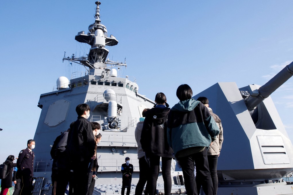 Japan’s build-up of a “counterstrike capacity” creates the potential for Tokyo to go on the offensive and is hard to reconcile with a pacifist constitution. Photo: Reuters