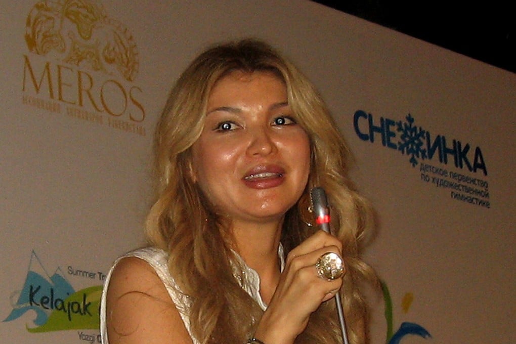 Gulnara Karimova, the eldest daughter of Uzbekistan’s late president Islam Karimov in Chirchik, outside the Uzbek capital near Tashkent in 2012. Photo: AFP