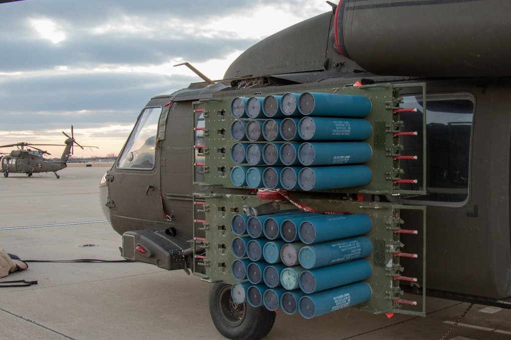 The Volcano anti-tank mine-laying system. Photo: Twitter