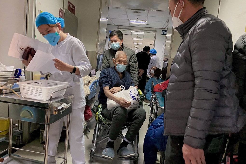 As cities across China struggle with a surge in cases, a top researcher has warned that Omicron subvariant XBB could cause the next big wave of infections. Photo: AFP