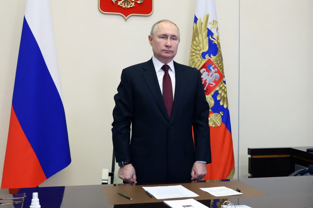 Russian President Vladimir Putin has vowed to further strengthen his country’s navy. Photo: EPA-EFE