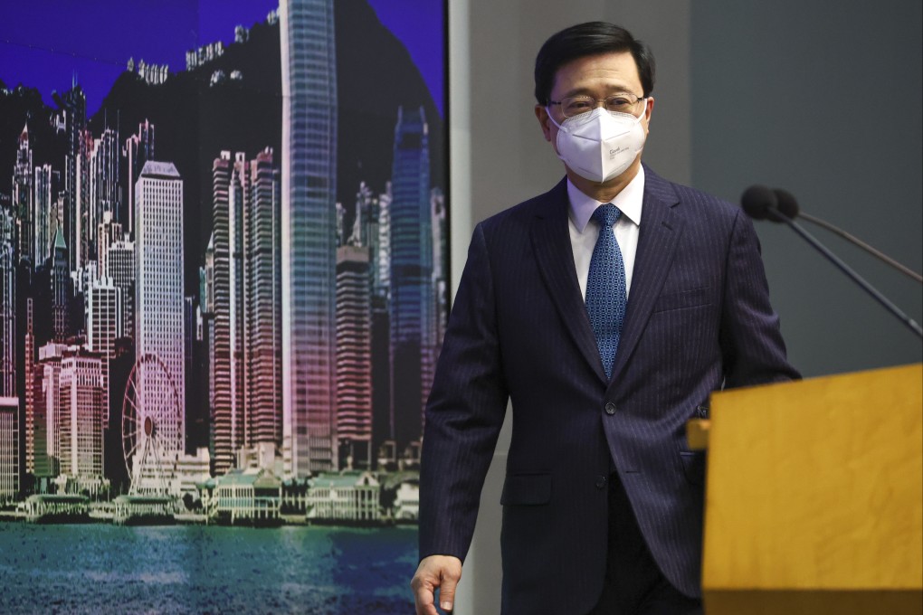 Chief Executive John Lee Ka-chiu said the decision to leave national security issues in the hands of the city’s leaders is not an expansion of his powers. Photo: SCMP/ Edmond So