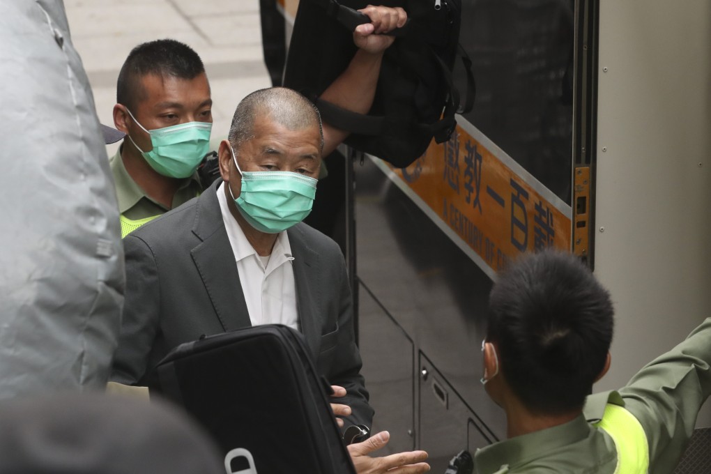 Hong Kong media tycoon Jimmy Lai is due to stand trial in September on national security charges. Photo: Sam Tsang