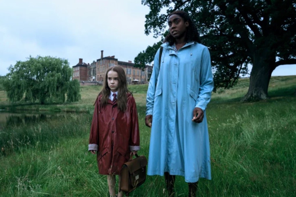 Alisha Weir (left) and Lashana Lynch in Roald Dahl’s Matilda the Musical. A new song brings to the screen a dream that the creative team could not realise onstage. Photo: Netflix