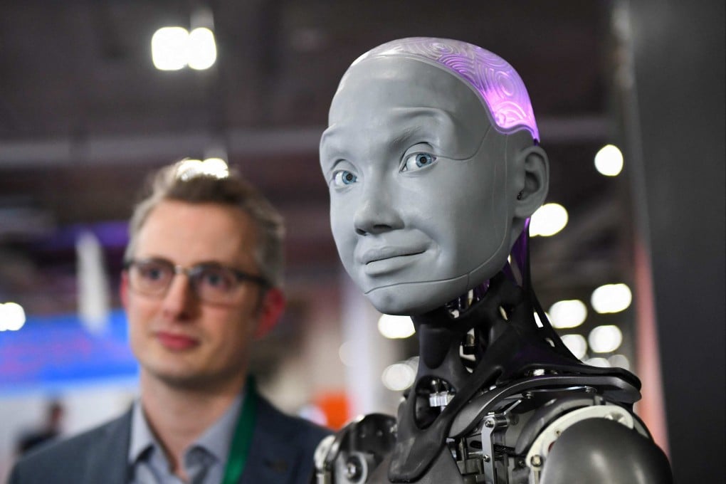 AI will be a recurring theme at the CES 2023 gadget show, the first full staging of the event in Las Vegas in three years because of the pandemic. The latest tech featured will also include Web 3 applications, virtual reality and people-carrying flying drones. Photo: Patrick T. Fallon/AFP
