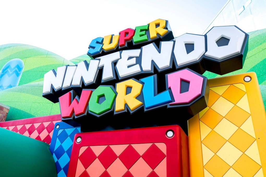 The entrance to the Super Nintendo World theme park at Universal Studios Hollywood in Universal City, California, US. Photo: Bloomberg