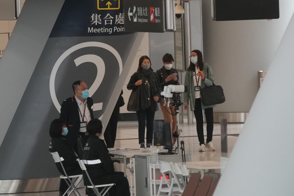 Hong Kong West Kowloon Railway Station is seen on Tuesday. The border with the mainland is expected to reopen on January 8. Photo: Sam Tsang
