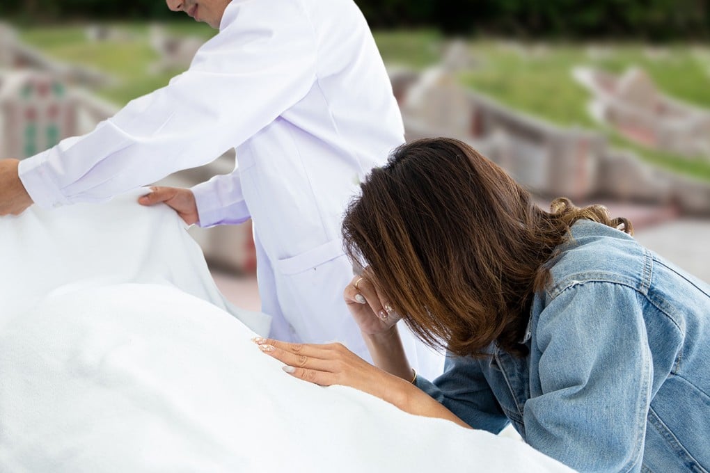 A Chinese family who were shocked to discover they had buried the wrong body after a hospital released them someone else’s remains, were then told the woman they thought they were mourning was still alive. Photo: SCMP Composite