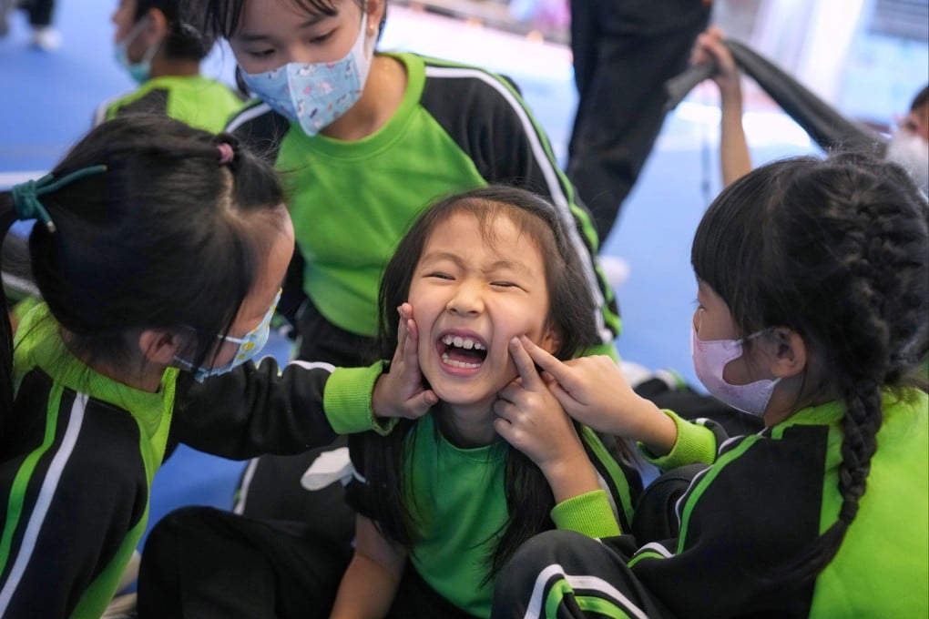 Hong Kong students will be allowed to take their masks off while exercising for the first time since 2021. Photo: Elson Li