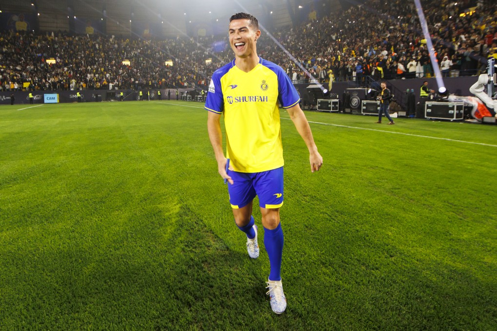 Cristiano Ronaldo’s unveiling as an Al Nassr player in Riyadh. Photo: Handout