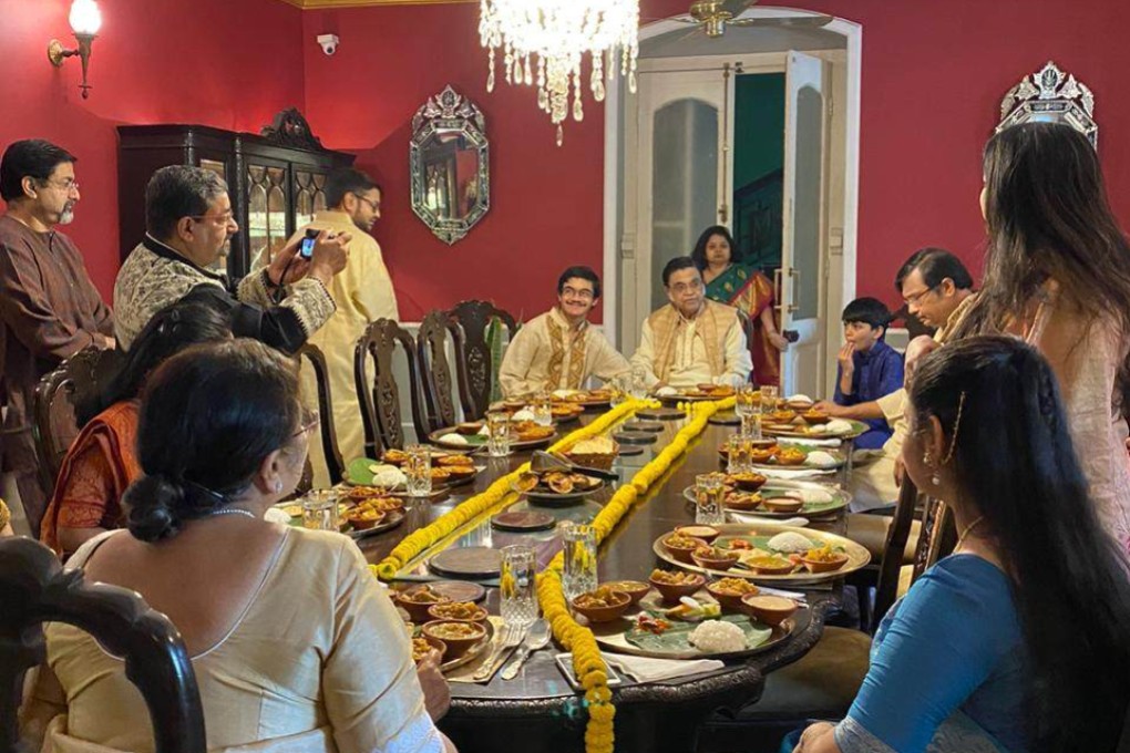 India’s royal families are getting into the food business, writing cookbooks and opening their palaces for princely pop-ups. Above: dinner at the Belgadia Palace in Odisha, India. Photo: Belgadia Palace