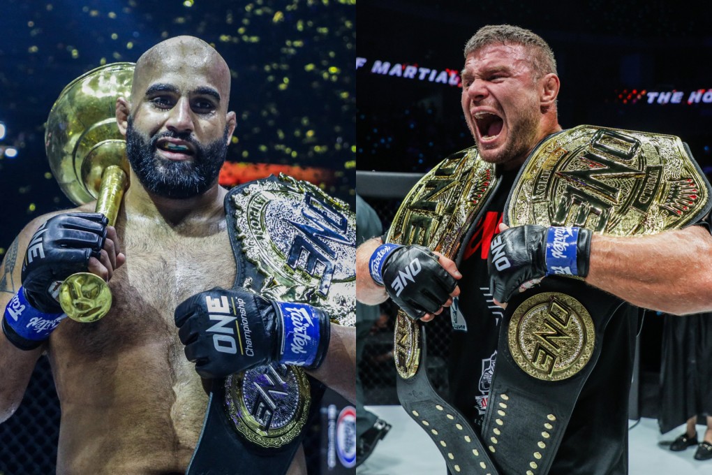 Arjan Bhullar (left) and Anatoly Malykhin will meet at ONE Fight Night 8 in Singapore. Photos: ONE Championship