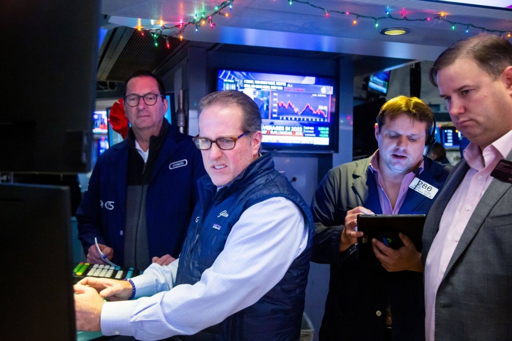 Traders on the floor of the New York Stock Exchange in New York, US, on January 3. Investments need to be better “packaged” so that portfolio investors can buy securities issued by a wider range of institutions. Photo: Bloomberg