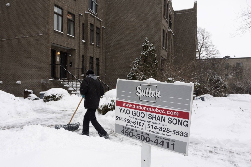 A sharp rise in interest rates will dampen demand for residential property in Canada, according to analysts. Photo: Bloomberg