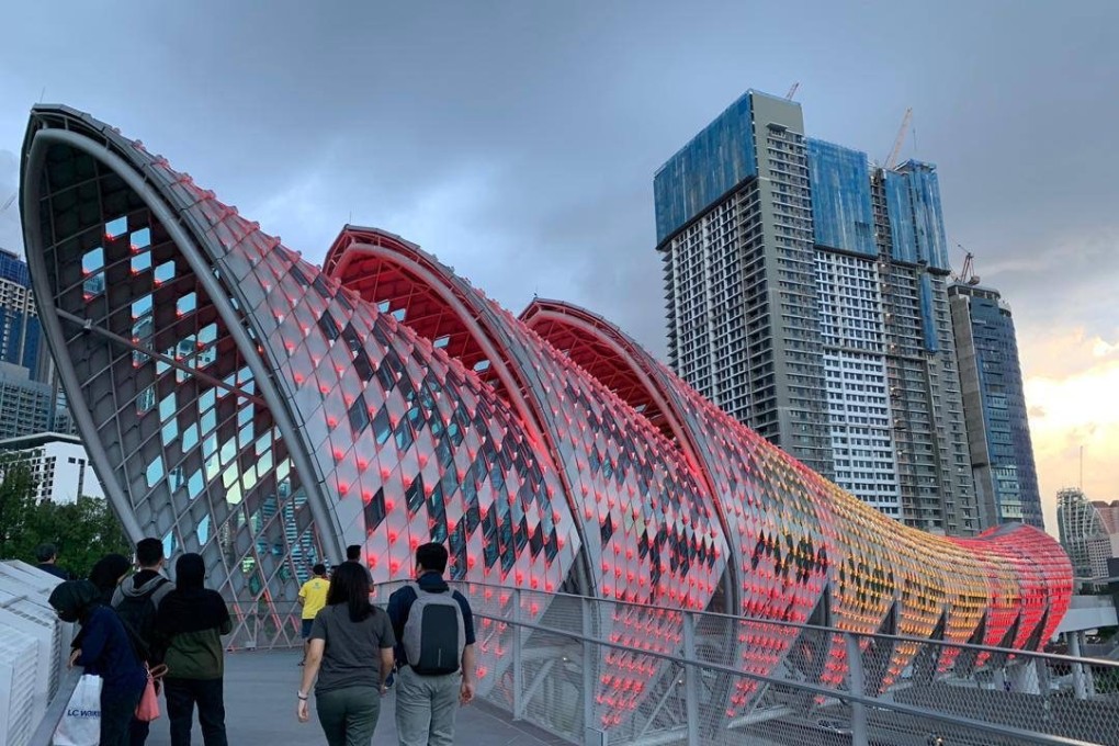 Saloma Link Bridge, Kuala Lumpur, Malaysia. Photo: Handout