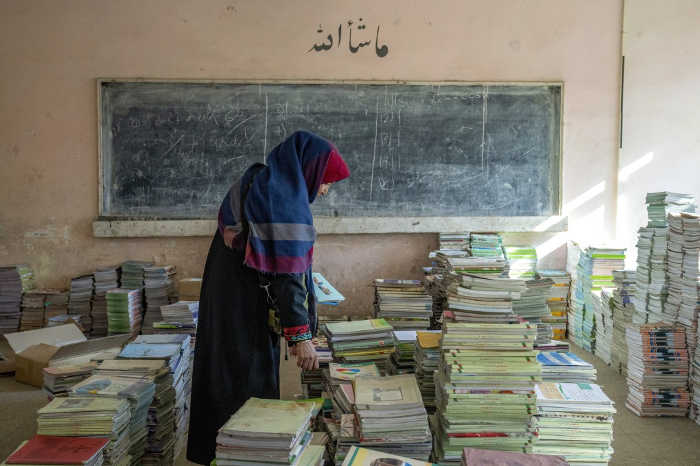 Female teachers have also reportedly been removed from schools. Photo: AP