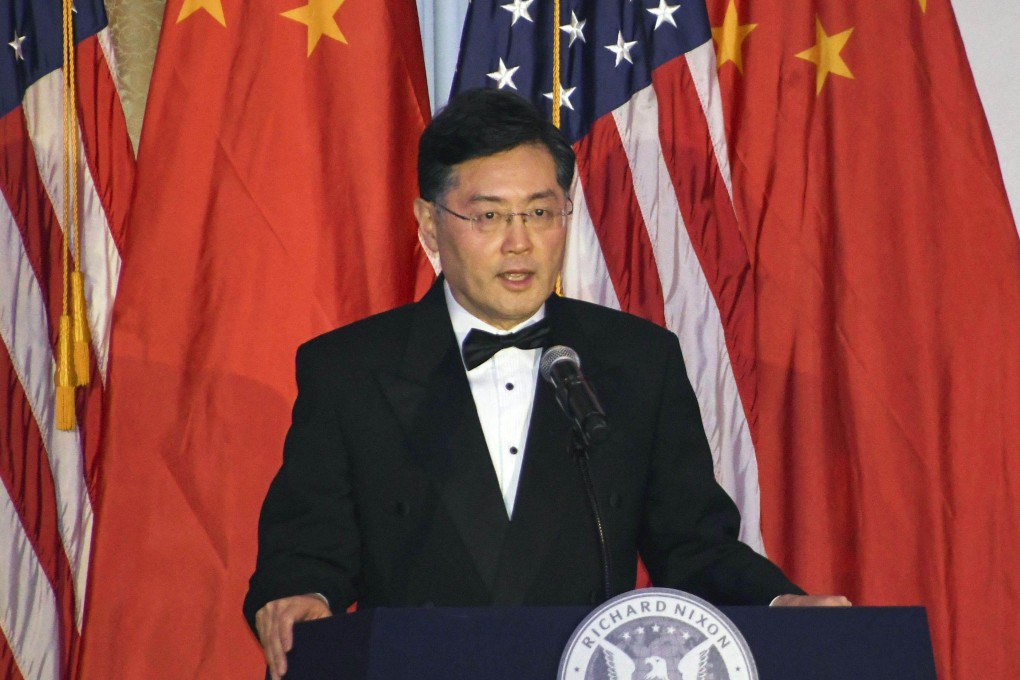 China’s new Foreign Minister Qin Gang. Moscow said it has asked him to visit Russia soon. Photo: Kyodo