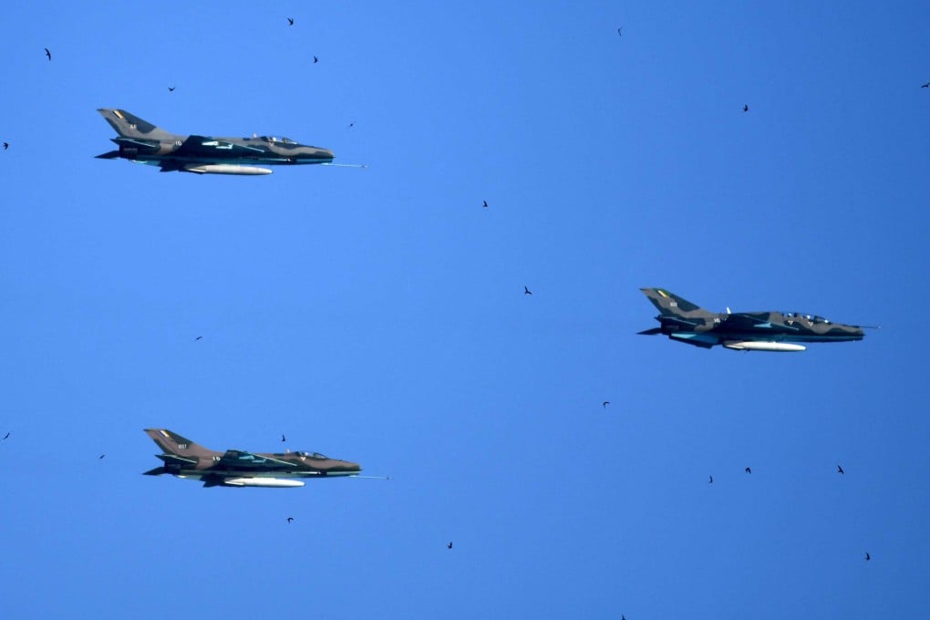 Reports say Myanmar junta jets dropped bombs close to border with India. Photo: AFP