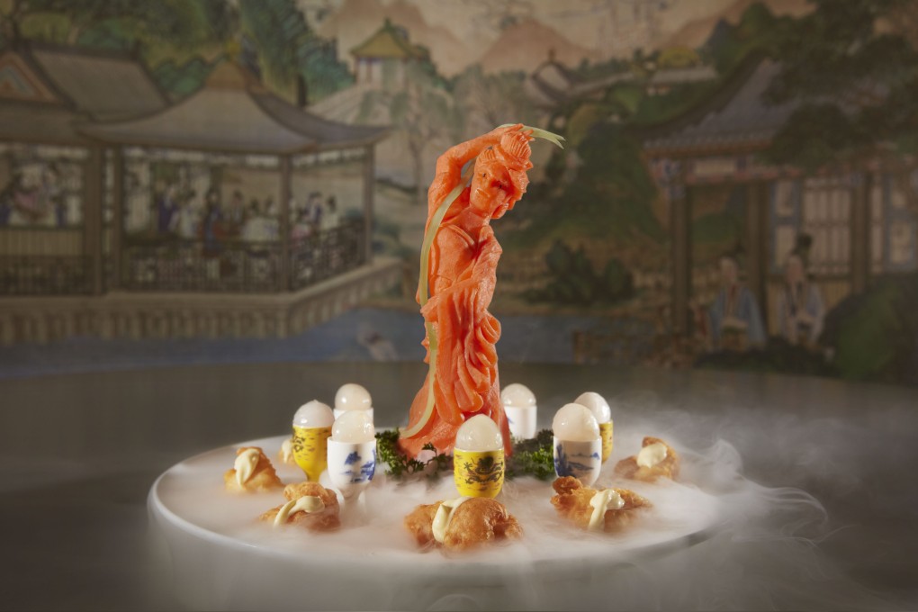 Yang Guifei Lychee Lobster at Jing in Pacific Place, Hong Kong. Photo: Handout