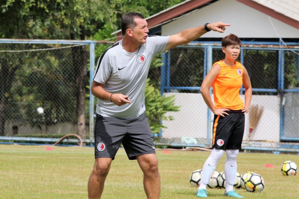 Hong Kong women’s head coach Ricardo Rambo. Photo: HKFA