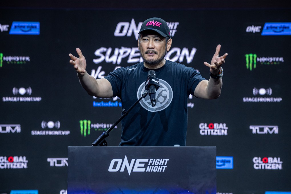 Chatri Sityodtong speaks at the ONE Fight Night 6 press conference in Bangkok. Photos: ONE Championship