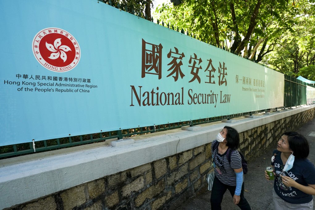 Britain says Hong Kong’s national security law has stifled freedoms in the city. Photo: Felix Wong