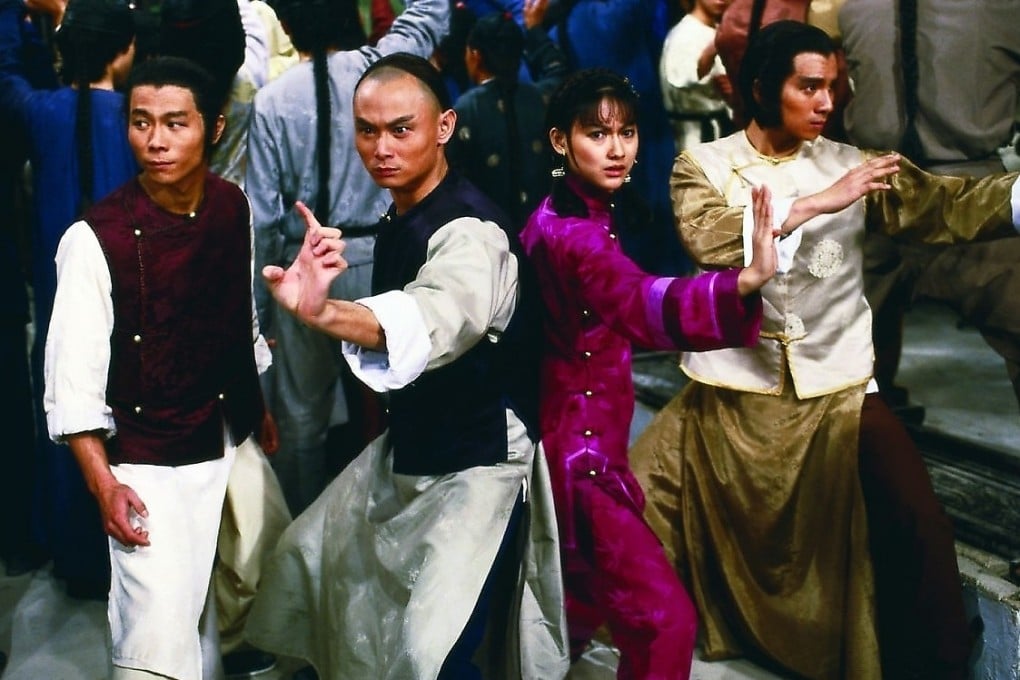 Gordon Liu and Kara Wai (centre) in a still from Martial Club, one of the two greatest kung fu films, along with The Eight Diagram Pole Fighter, directed by legendary martial arts movie choreographer Lau Kar-leung.