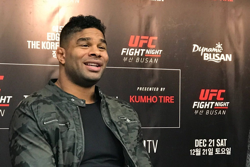 Alistair Overeem, at the UFC Fight Night Busan media day in Korea. Photo: Nicolas Atkin