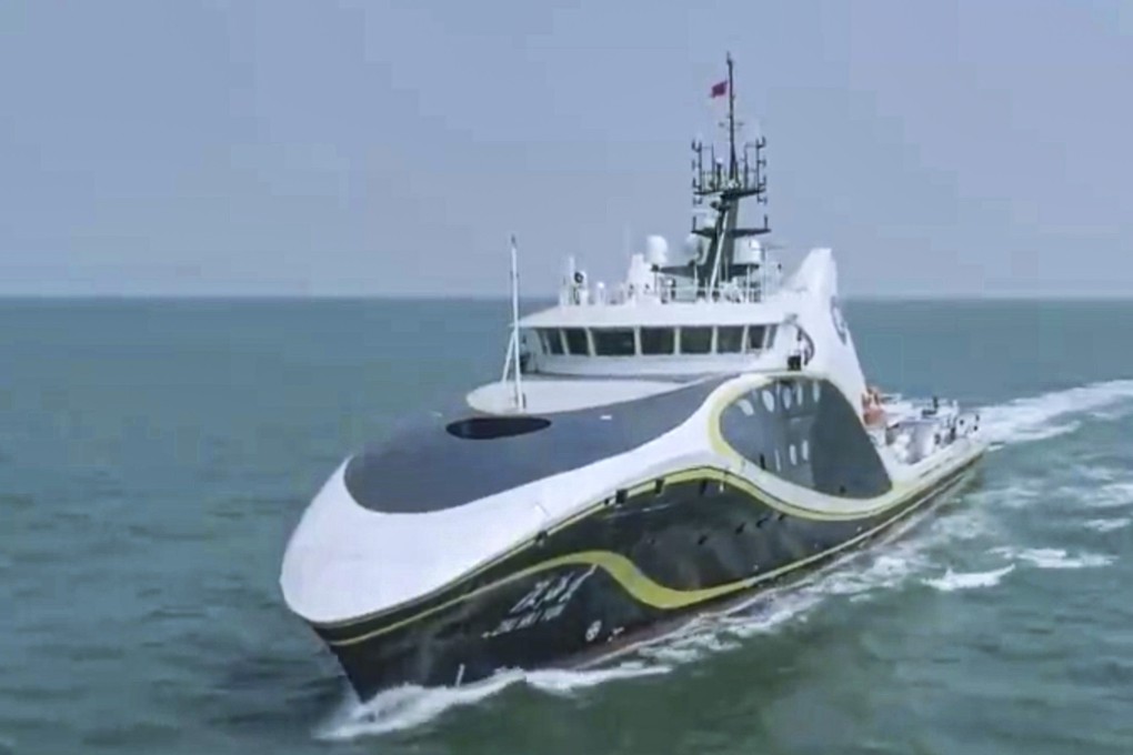 The Zhuhaiyun uses home-developed technology. Photo: CCTV