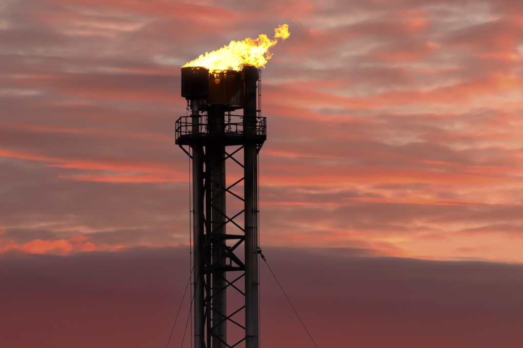 Gas plant flaring at a gas terminal. Photo: Shutterstock/File