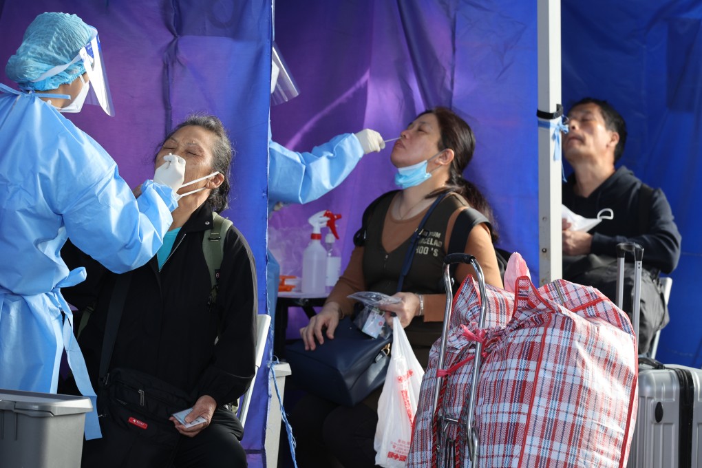 PCR test results are determined by the CT value. People with a high CT value have a lower viral load. Photo: Yik Yeung-man